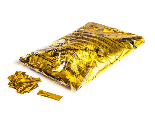 Gold Metallic Rectangle Confetti 55x17mm